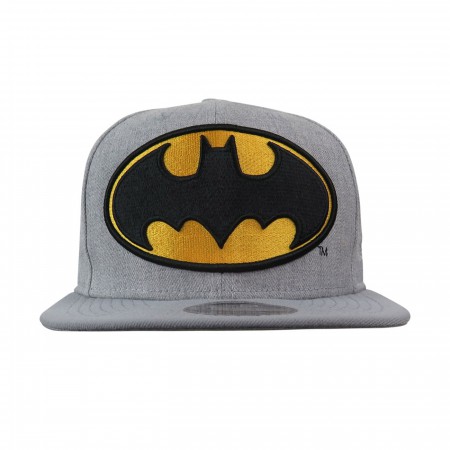 Batman Heather Grey 9Fifty Snapback Hat
