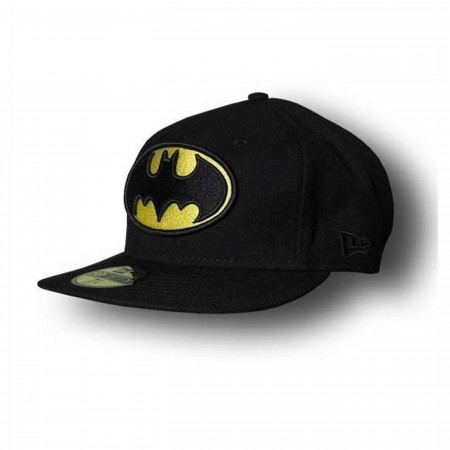 Batman 59Fifty Bat Symbol Flat Bill Hat