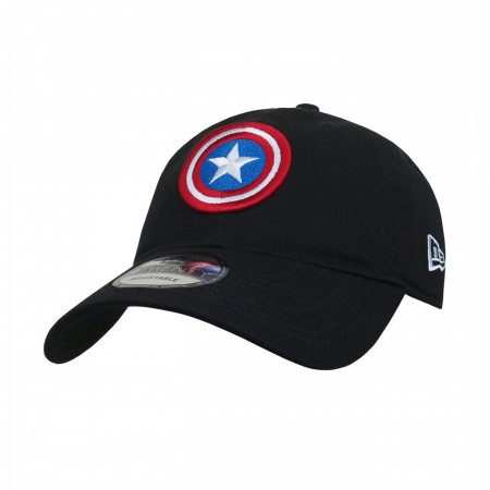 Captain America Shield Black 9Twenty Adjustable Hat