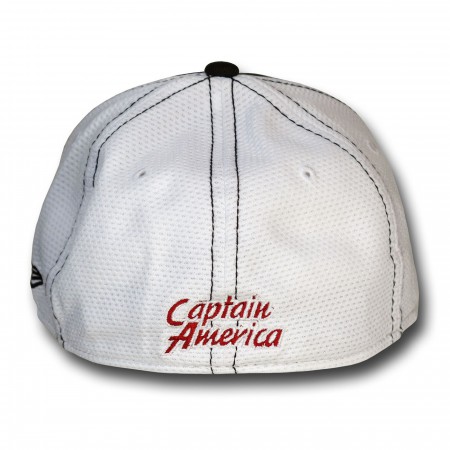 Captain America Black & White 39Thirty Cap