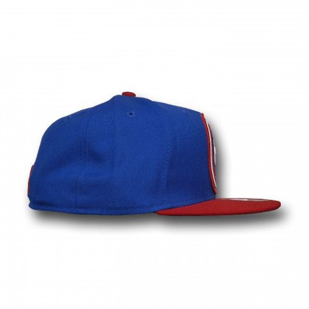 Captain America Target Shield Flat Bill 59Fifty Cap