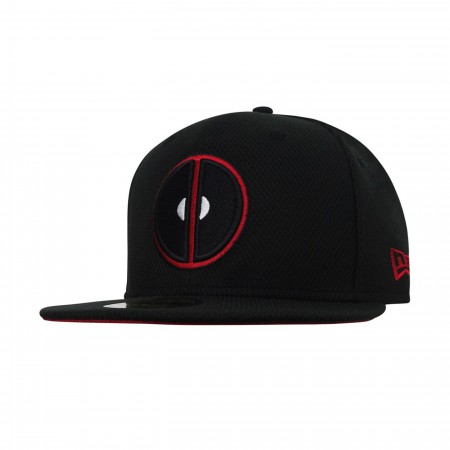 Deadpool Symbol Black 59Fifty Fitted Hat