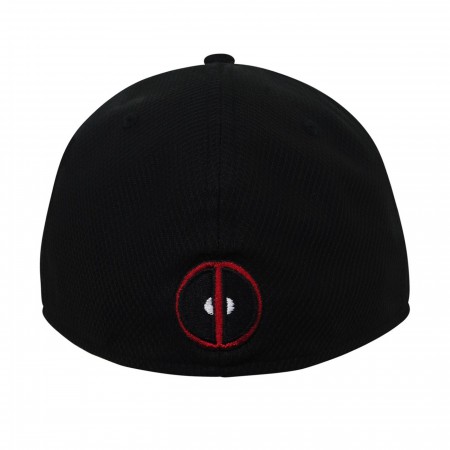 Deadpool Symbol Black 59Fifty Fitted Hat