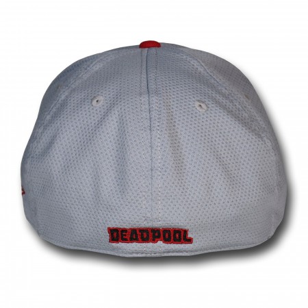 Deadpool Symbol Grey 39Thirty Cap
