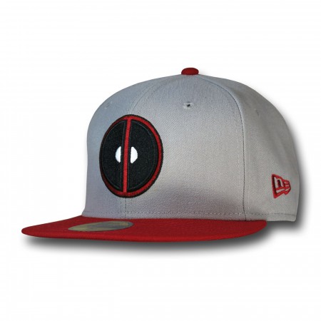 Deadpool Symbol Grey 59Fifty Cap