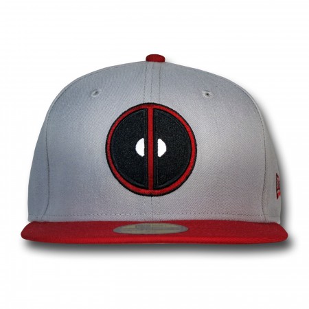 Deadpool Symbol Grey 59Fifty Cap