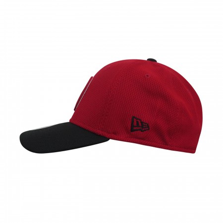 Deadpool Symbol Red & Black 39Thirty Fitted Hat