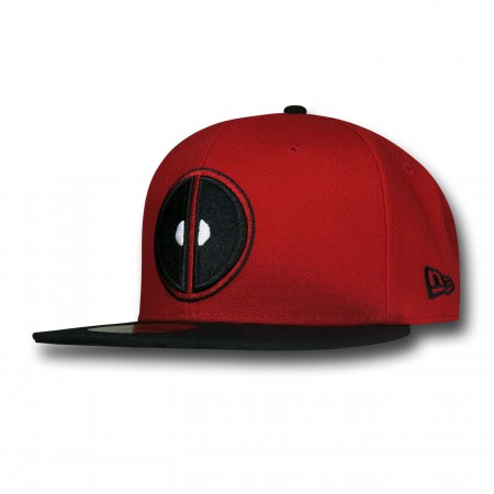 Deadpool Symbol Red & Black 59Fifty Cap