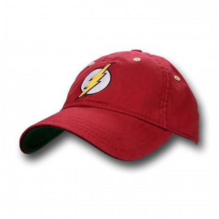 The Flash Leather Strap Baseball Cap