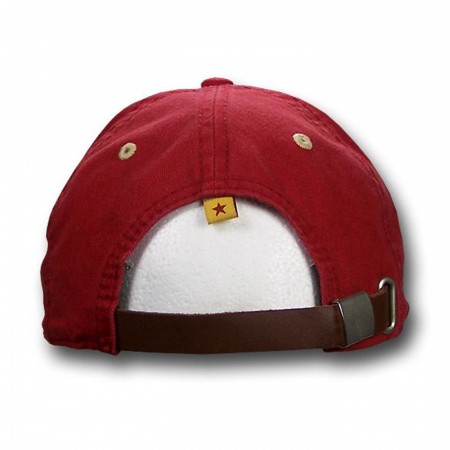 The Flash Leather Strap Baseball Cap