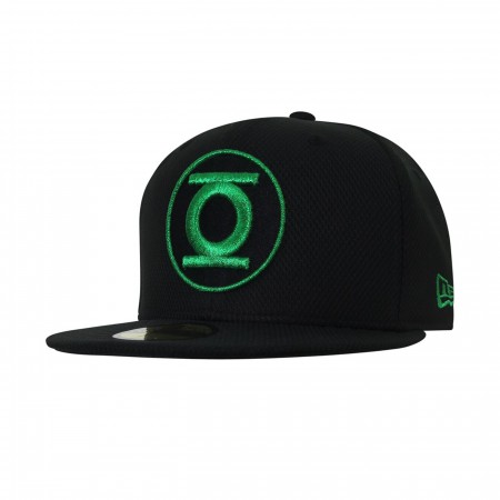 Green Lantern John Stewart Symbol 59Fifty Fitted Hat