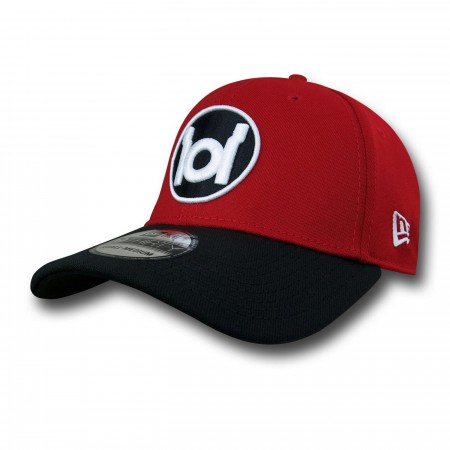 Red Lantern Symbol Red & Black 39Thirty Cap