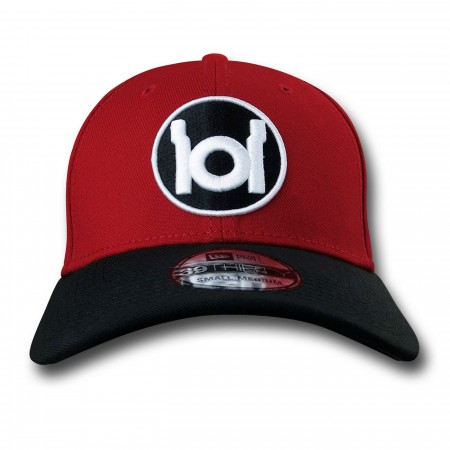 Red Lantern Symbol Red & Black 39Thirty Cap