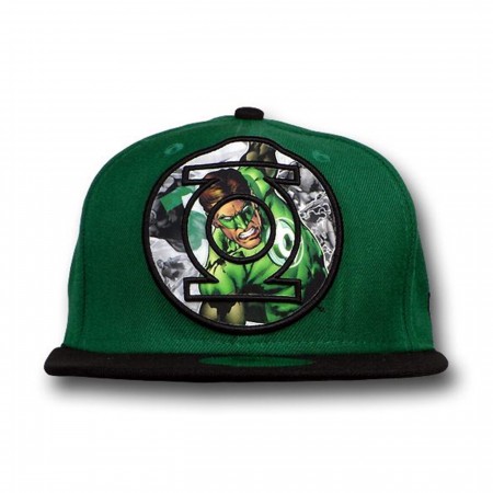 Green Lantern Face of the Corps Flat Bill 59Fifty Cap