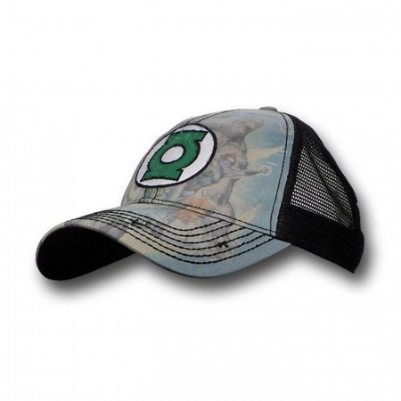 Green Lantern Symbol and Image Baseball Cap