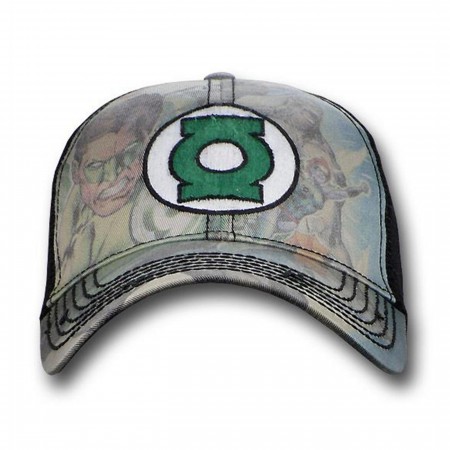 Green Lantern Symbol and Image Baseball Cap