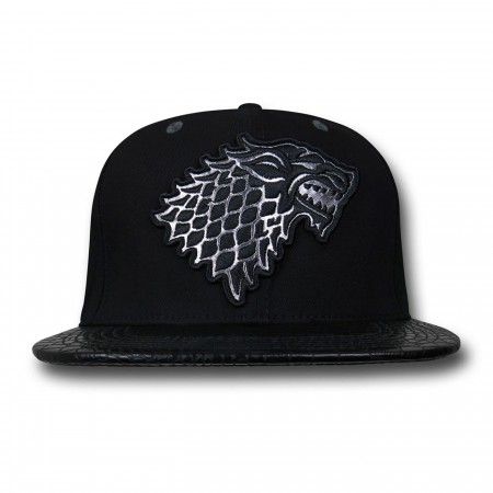 Game of Thrones Stark Logo Snapback Cap