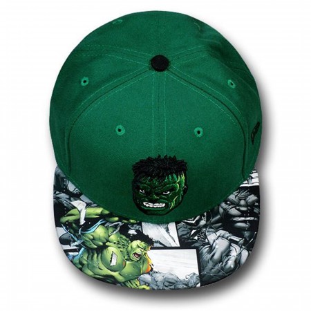 Hulk 59Fifty Sublimated Brim Cap