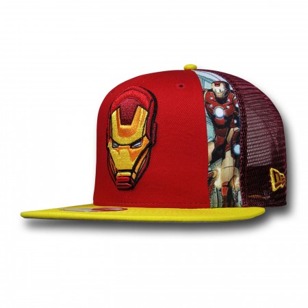 Iron Man Slice 9Fifty Snapback Cap