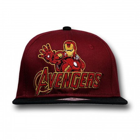 Iron Man Avengers Movie Snapback Cap