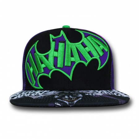 Joker Sublimated Emblem Snapback Cap