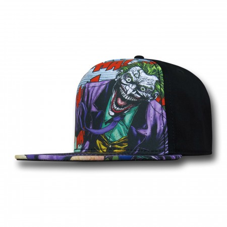 Joker Dyed Sublimated Snapback Cap