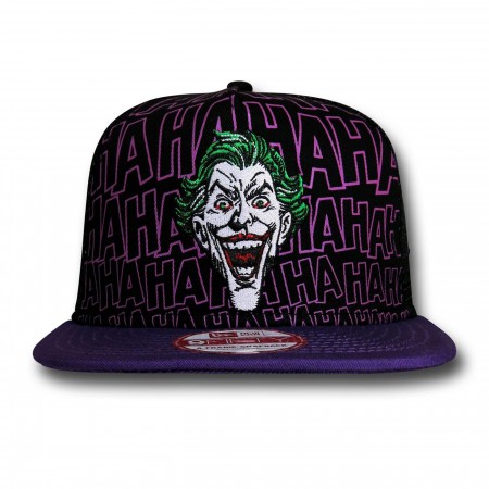 Joker Villain Front 9Fifty Snapback Cap