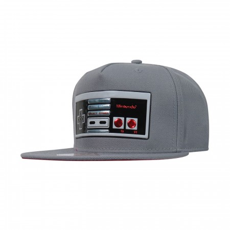 Nintendo Controller Chrome Snapback Hat