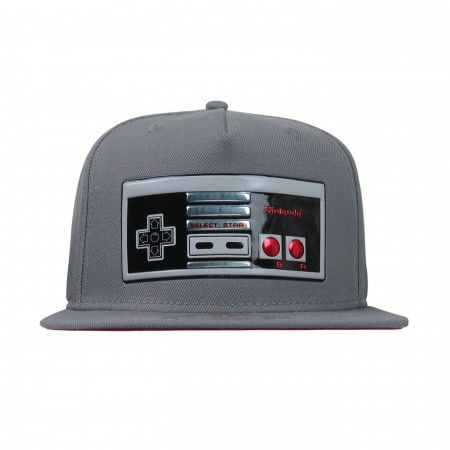 Nintendo Controller Chrome Snapback Hat