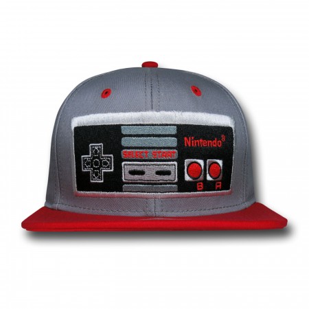 Nintendo Grey Controller Snapback Cap