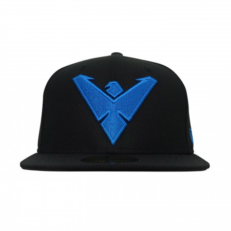 Nightwing Symbol 59Fifty Black Fitted Hat