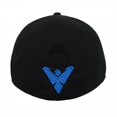 Nightwing Symbol 59Fifty Black Fitted Hat