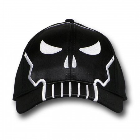 Punisher Big Black Skull Baseball Cap