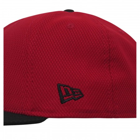 Robin Symbol Red 59Fifty Fitted Hat