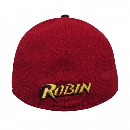 Robin Symbol Red 59Fifty Fitted Hat