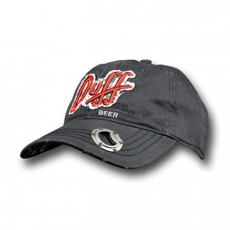 Simpsons Duff Beer Logo Cap With Opener