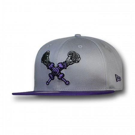 Skeletor Crest Grey 9Fifty Snapback Cap