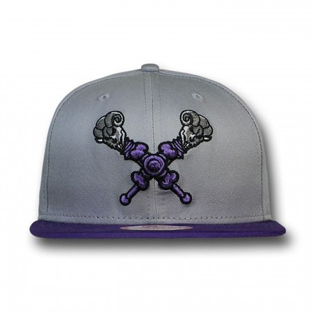 Skeletor Crest Grey 9Fifty Snapback Cap