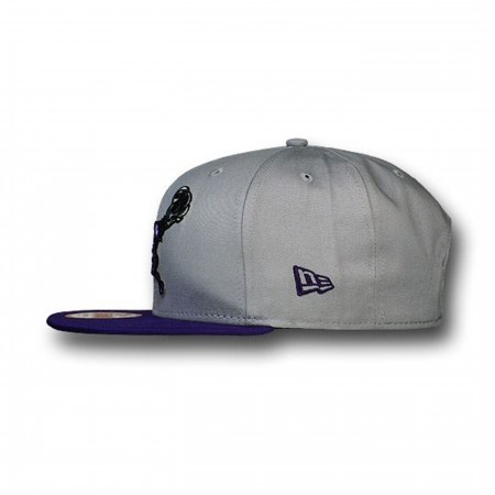 Skeletor Crest Grey 9Fifty Snapback Cap