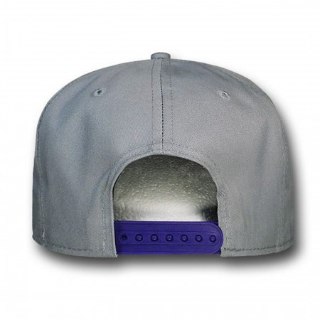 Skeletor Crest Grey 9Fifty Snapback Cap