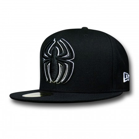 Spiderman Symbol Black 59Fifty Cap