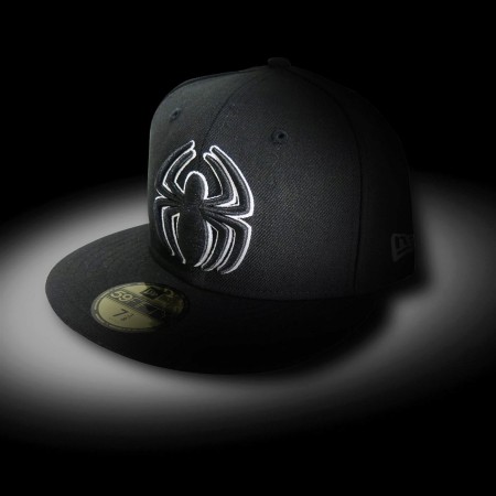 Spiderman Symbol Black 59Fifty Cap