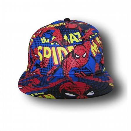 Spiderman Comic Baseball Cap