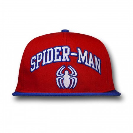 Spiderman University Logo Snapback Cap