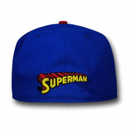 Superman 59Fifty Sublimated Brim Cap