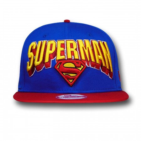 Superman Big Logo 9Fifty Snapback Cap