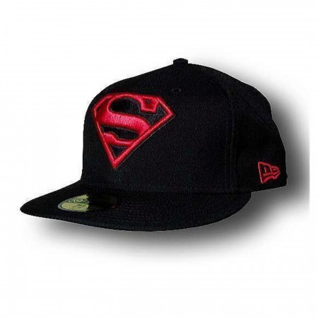 Superman 59Fifty Superboy Symbol Flat Bill Cap