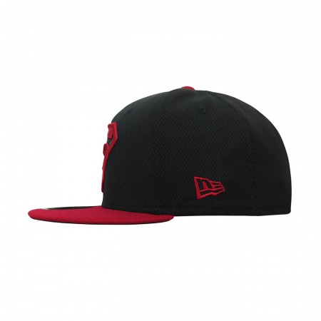 Superboy Symbol Red & Black 59Fifty Fitted Hat