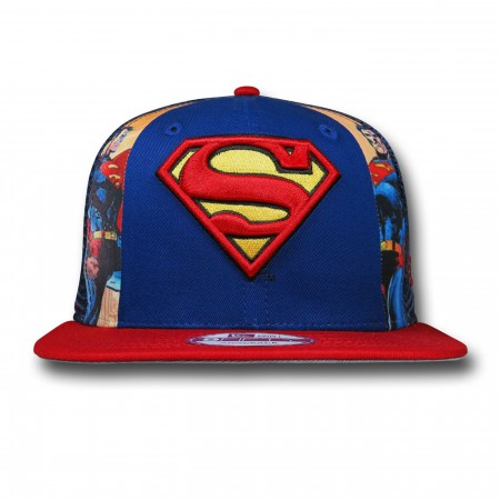 Superman Slice 9Fifty Snapback Cap