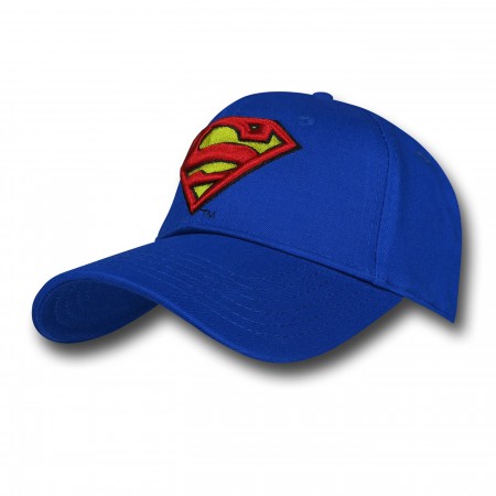 Superman 3D Symbol Stretch Cap